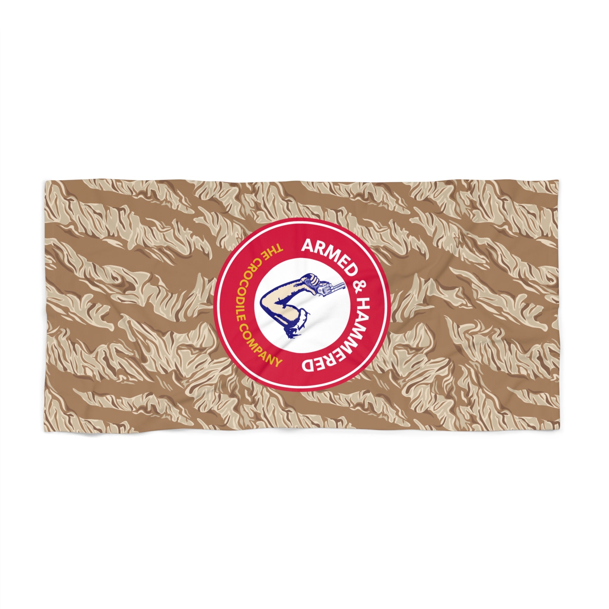 Armed Captain Beach Towel