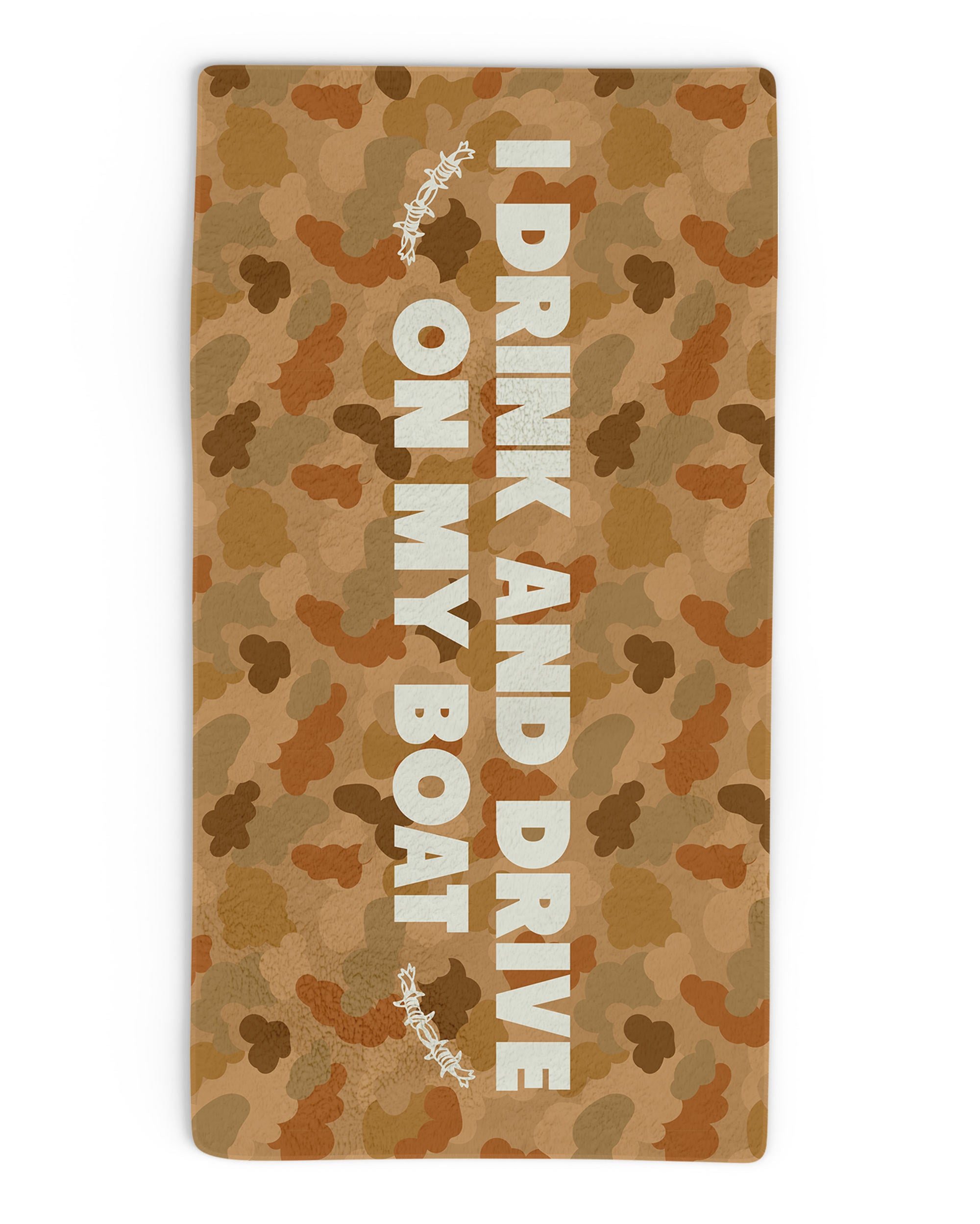 Beach Towel Boat Captain